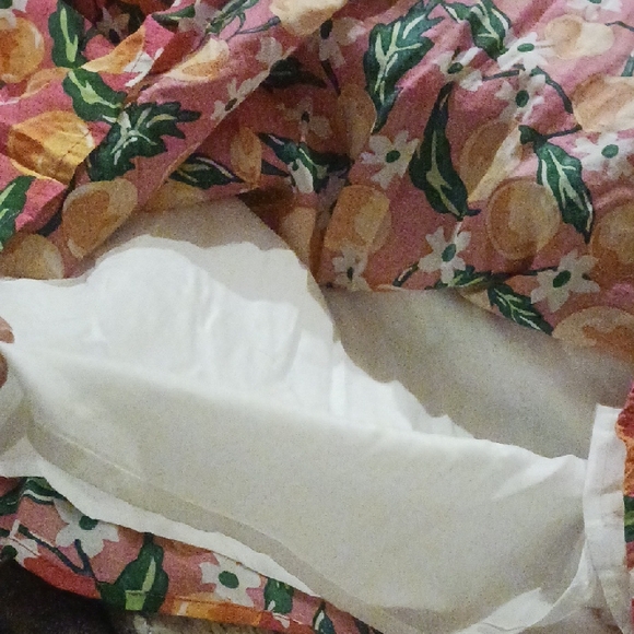 NWT Draper James Cam Smocked Dress in Orange Blossom - Picture 12 of 13